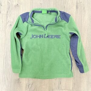 John Deere Boys Pullover 3/4 Zip Jacket‎ Size M (5/6)